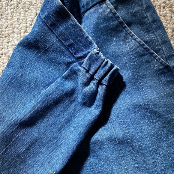 Lee High Waisted Cropped Wide Leg Jeans with Elastic size 6 - Picture 5 of 9